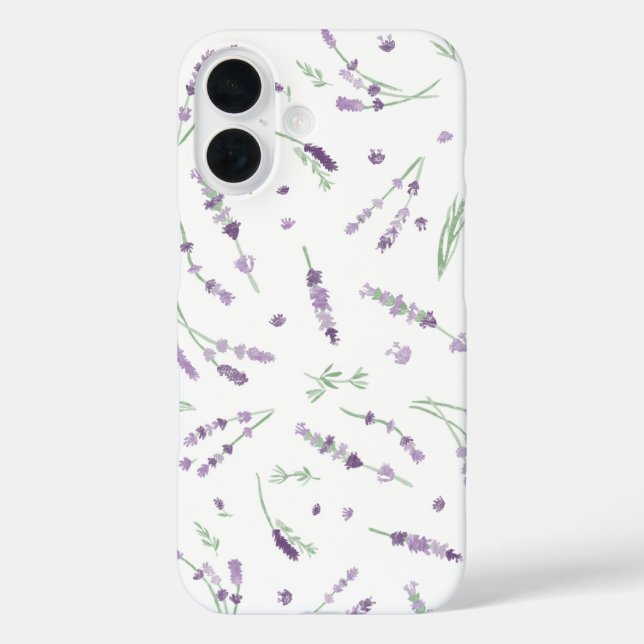 Lavender iPhone Case (Rückseite)