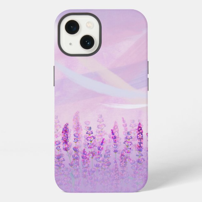 Lavender iPhone Case Hülle (Rückseite)