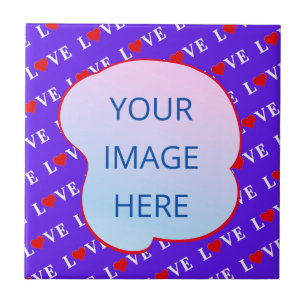 Lavender LIEBE Moderner Chic Fliese