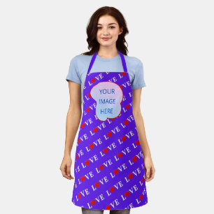 Lavender LIEBE Moderner Chic Schürze