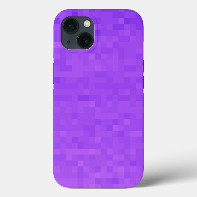 Lavender Lila Mosaik, iPhone 13 Fall Case-Mate iPhone Hülle (Rückseite)