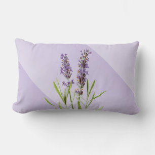 Lavender Lila Soft and Elegante Lendenkissen