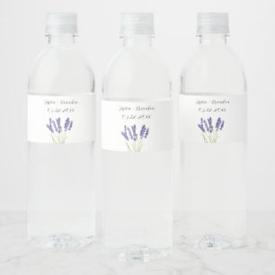 Lavender Lila Wasserfarben Blume Blumenzehen