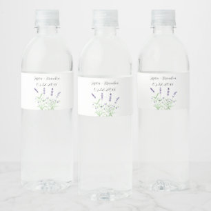 Lavender Lila Wasserfarben Blume Blumenzehen