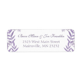 Lavender Lila Wedding Botanical