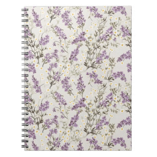 Lavender Lilac Blume Design Notizblock