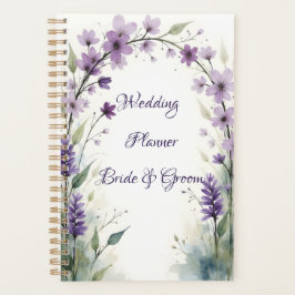 Lavender Lilac Floral Arch Wedding  Planer
