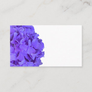 Lavender lilac lila Hydrangeas violette Blumen Visitenkarte