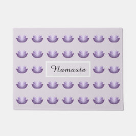Lavender Lotus Fußmatte