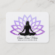 *~* Lavender Lotus Yoga Heilende Frau Energie