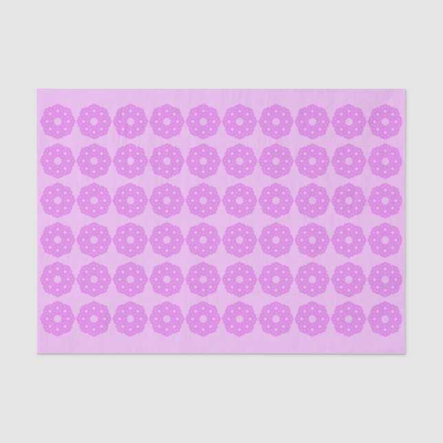 Lavender Mandala Seidenpapier (Vorderseite)