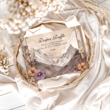 Lavender Meadow Peaks Diapper Raffle 