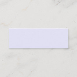 Lavender Mini Business Card Visitenkarte