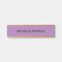 Lavender Minimalistisch Schlicht Legible Modern