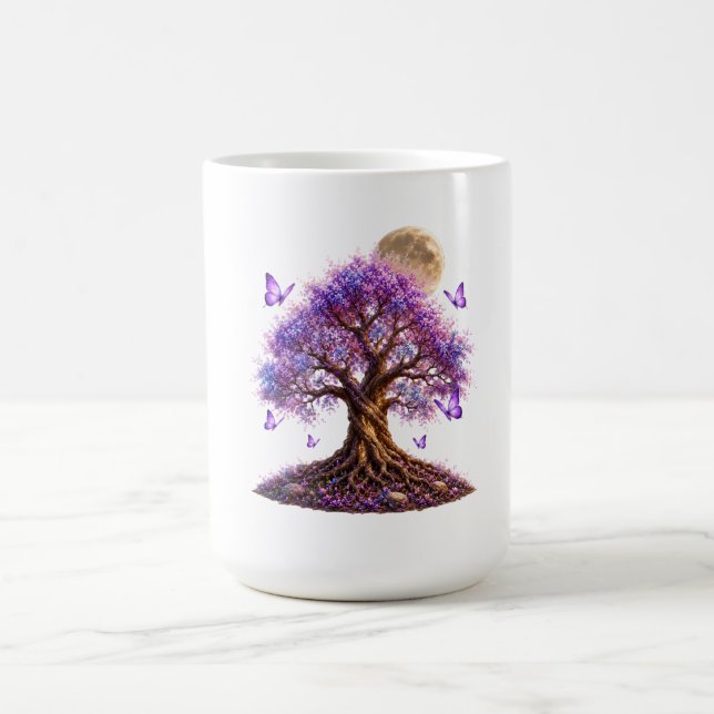 Lavender Moon Tree Classic Mug (Centre)
