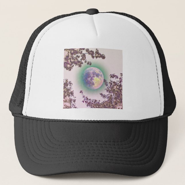 Lavender Moon Truckerkappe (Vorderseite)