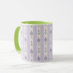 Lavender Pattern Tasse
