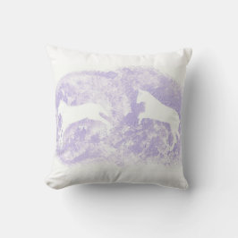 Lavender Pferdekissen Kissen