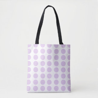 Lavender Polka Dots Design Tasche