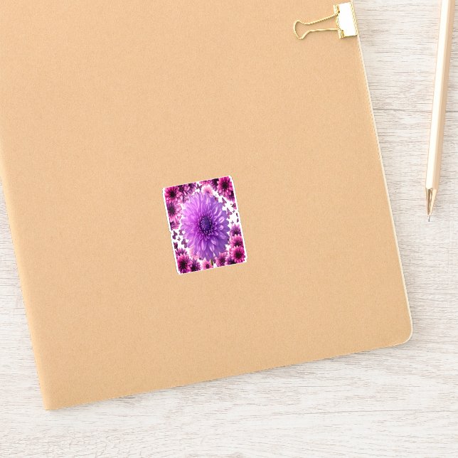 Lavender Power Vinyl Sticker – Calming Purple  (Notizbuch)