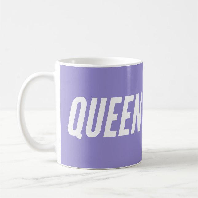 Lavender Queen Coffee Tasse (Links)