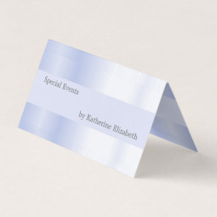 Lavender Satin Look Minimal Elegant Beruflich Visitenkarten