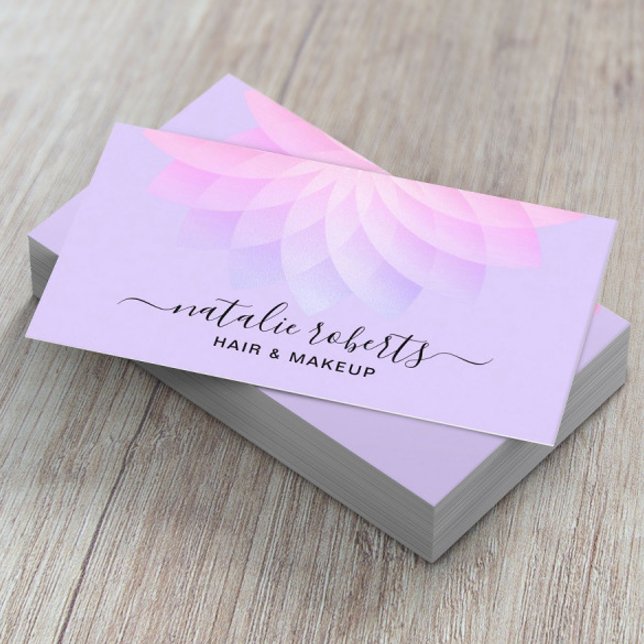 Lavender Spiral Floral Elegantes Boutique-Hotel &  Visitenkarte (Von Creator hochgeladen)