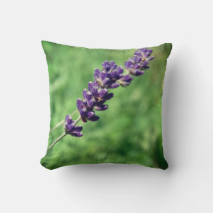 Lavender Stalk Foto-Kissen Kissen