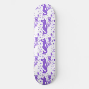 Lavender sucht mermaids Thunder_Cove Skateboard