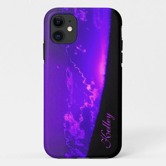 Lavender Sunset iPhone 5 Fall *Personalisieren* Case-Mate iPhone Hülle (Rückseite)