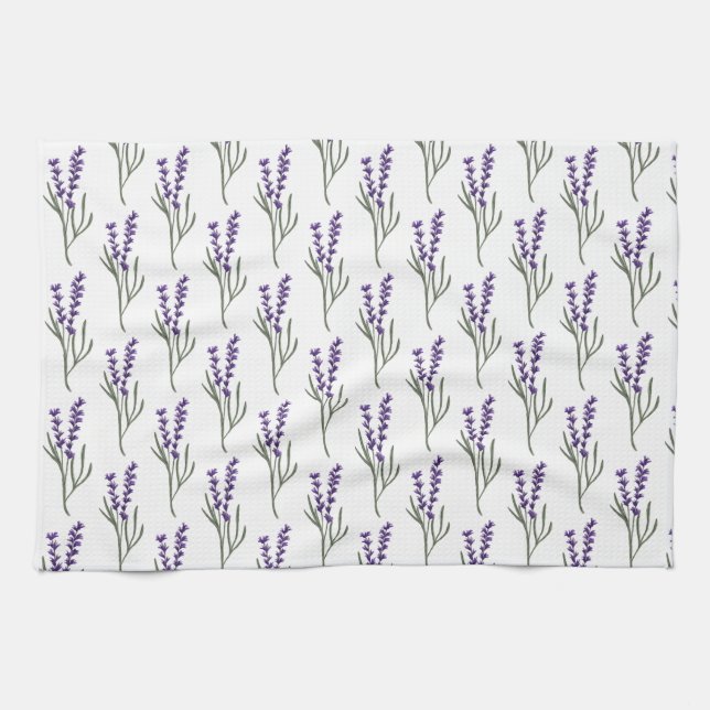 Lavender Tee Handtuch (Horizontal)
