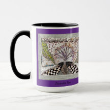 Lavender Tree Tasse