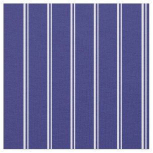 Lavender und Midnight Blue Colored Liner Muster Stoff