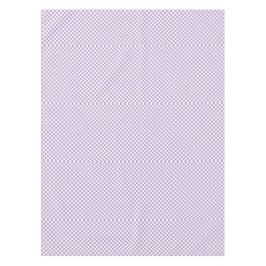 Lavender und White Gingham Checkered Tischdecke
