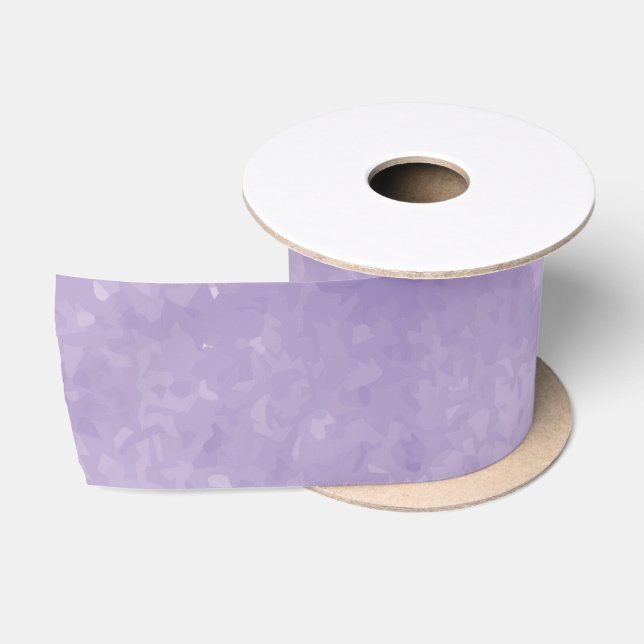 Lavender Watercolor Wedding Ribbon Satinband (Spule)