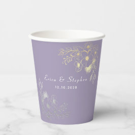 Lavender Wedding Pappbecher