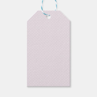 LAVENDER & WHITE POLKA DOTS GESCHENKANHÄNGER