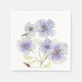 Lavender Wildblume Party Napkins Serviette