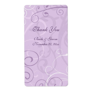 Lavender Wirbel Hochzeitstempel