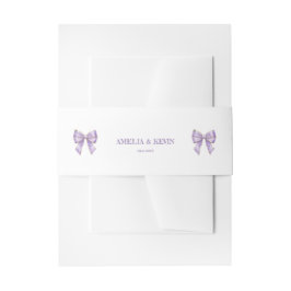 Lavender Wisteria Ribbon – Japanese-Inspired Einladungsbanderole