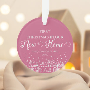 Lavender Zuhause Debut Ornament