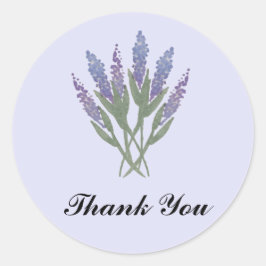 Lavenderaufkleber Runder Aufkleber