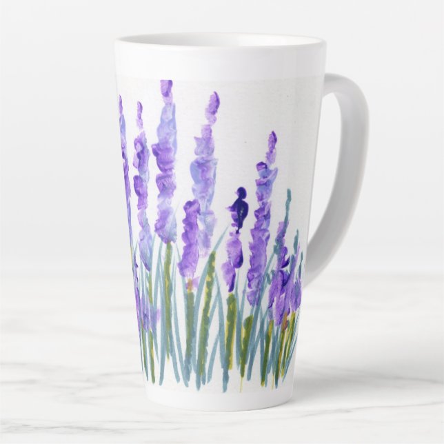 Lavenderfeld-Tasse Milchtasse (Rechte Ecke)