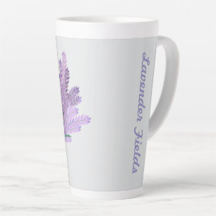 LAVENDERFELDER MILCHTASSE