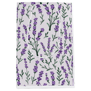 LAVENDERFELDER MITTLERE GESCHENKTÜTE