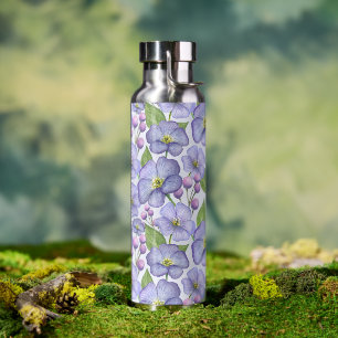 Lavenderfrühlingsblumen Bleibe Trinkflasche