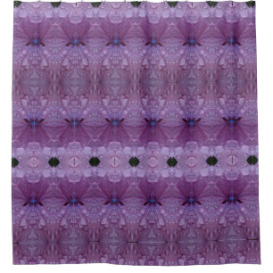 Lavenders Ikat 2 Duschvorhang