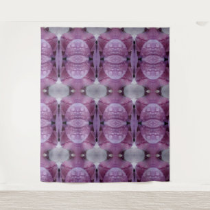 Lavenders Ikat 4 Wandteppich