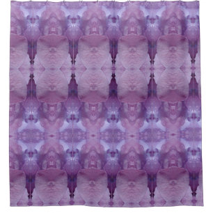 Lavenders Ikat 9 Duschvorhang
