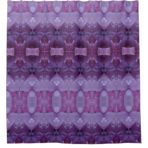 Lavenders Ikat Zen Duschvorhang